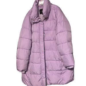 Talbots Lavender Puffer Jacket 1X